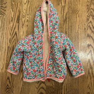 Baby Boden Floral reversable Jacket, size 18-24 Months